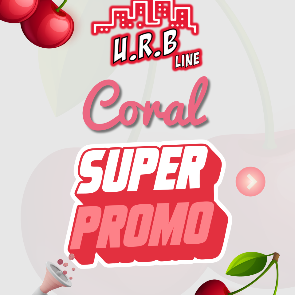 SUPER PROMO Coral